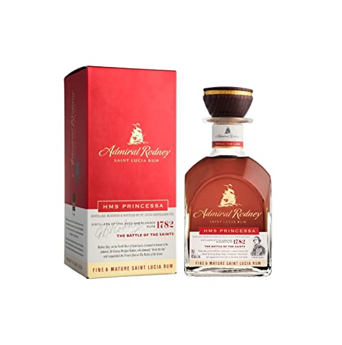 Admiral Rodney HMS PRINCESSA Fine & Mature Saint Lucia Rum (1 x 0.7 l) von Admiral Rodney