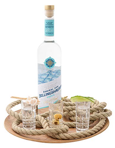 Admiral von Bellingshausen Vodka, 700 ML, 40% - estnischer Premium Vodka - 1x 0,7l von Admiral von Bellingshausen