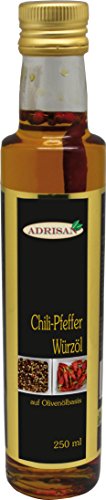 Chili Pfeffer Würzöl - 250 ml von Adrisan