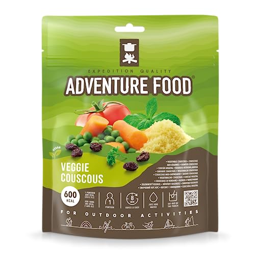 Gefriergetrocknete Mahlzeit - Couscous mit Gemüse - Expedition Quality von Adventure Food
