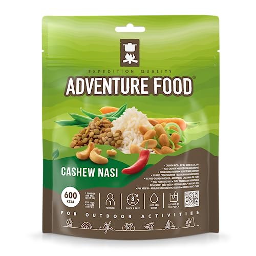 Gefriergetrocknete Mahlzeit - Reis mit Cashewnüssen - Expedition Quality von Adventure Food