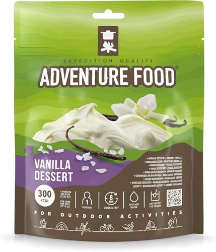 Gefriergetrocknete Mahlzeit - Vanilledessert - Expedition Quality von Adventure Food