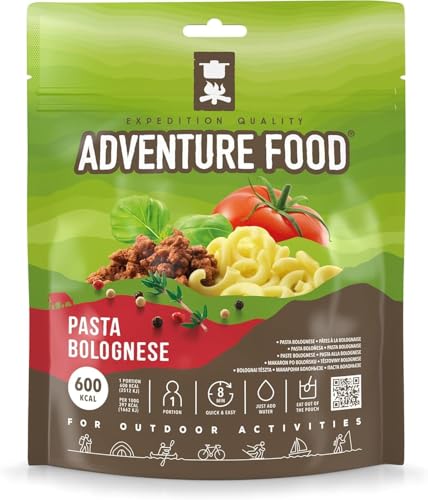 Gefriergetrocknete Mahlzeiten - Nudeln Bolognese - Expedition Quality Gefriergetrocknete Mahlzeiten - Nudeln Bolognese - Expedition Quality von Adventure Food