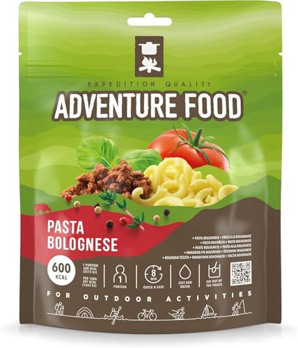 Gefriergetrocknete Mahlzeiten - Nudeln Bolognese - Expedition Quality von Adventure Food