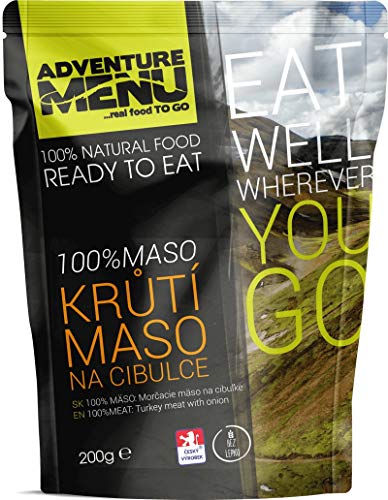 Adventure Menu Outdoor Essen 100% Fleisch: Putenfleisch mit Zwiebeln Adventure Menu Outdoor Essen 100% Fleisch: Putenfleisch mit Zwiebeln von Adventure Menu