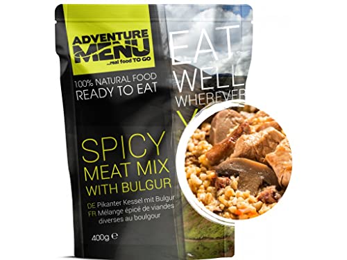 Adventure Menu - Pikanter Kessel mit Bulgur | 400 g | Gourment Mahlzeit für unterwegs & daheim Adventure Menu - Pikanter Kessel mit Bulgur | 400 g | Gourment Mahlzeit für unterwegs & daheim von ADVENTURE MENU...real food TO GO