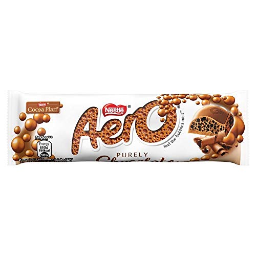 Aero Bubbly Luftschokolade Riegel - 36g - Einzelpackung von Aero