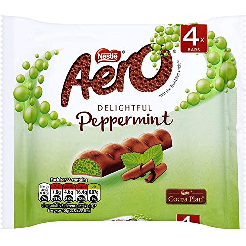 Aero Peppermint Bubbly Bar Multipack 4 x 27g, 2 Pack Aero Peppermint Bubbly Bar Multipack 4 x 27g, 2 Pack von Aero