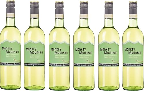 Affentaler Winzer "Monkey Mountain" Riesling, Weissburgunder & Sauvignon blanc QW trocken (6 x 0,75l) von Affentaler Winzer eG