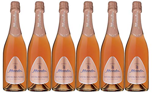 Affentaler Winzer Pinot Rosé Sekt trocken (6 x 0,75l) von Affentaler Winzer eG