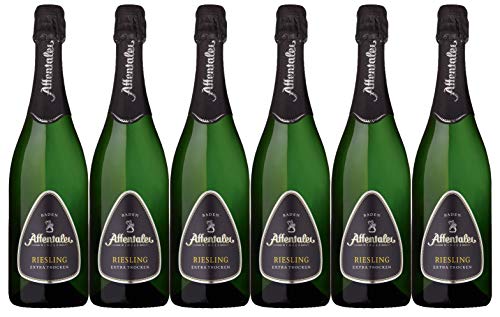 Affentaler Winzer Riesling Sekt extra trocken Naturkork (6 x 0,75L) von Affentaler Winzer eG