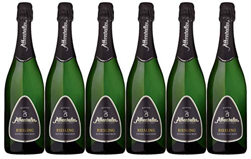 Affentaler Winzer Riesling Sekt extra trocken (6 x 0,75l) von Affentaler Winzer eG