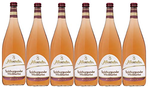 Affentaler Winzer Winzer-Edition Spätburgunder Weißherbst QW halbtrocken (6 x 1,0L) von Affentaler Winzer eG