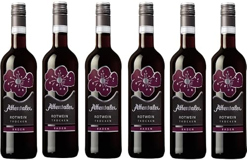 Affentaler Winzer "Blütenedition" Rotwein QW trocken (6 x 0,75L) von Affentaler Winzer eG
