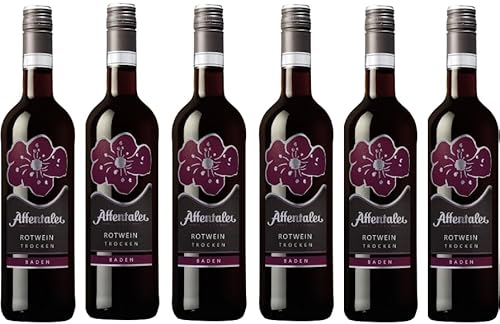 Affentaler Winzer Blütenedition Rotwein QW trocken (6 x 0,75L) von Affentaler Winzer eG