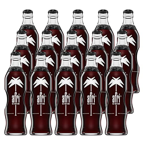 Afri Cola Limonade 10mg Koffein 15 Flaschen je 0,33l incl Mehrweg Pfand von Afri