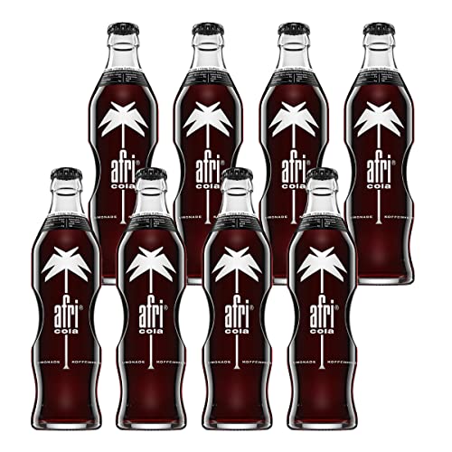 Afri Cola Limonade 10mg Koffein 8 Flaschen je 0,33l inkl. Mehrweg Pfand von Afri