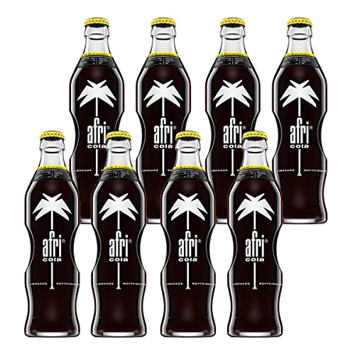 Afri Cola Limonade 25mg Koffein 8 Flaschen je 0,33l von Afri