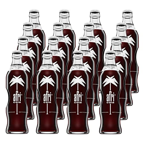 Afri Cola Limonade ohne Zucker 16 Flaschen je 0,33l von Afri