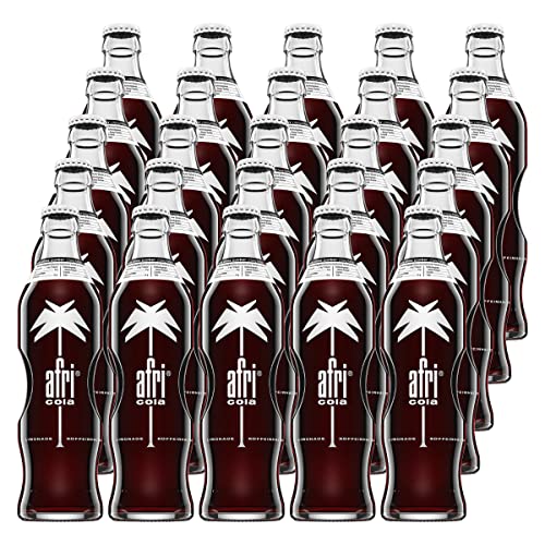 Afri Cola Limonade ohne Zucker 25 Flaschen je 0,33l incl Mehrweg Pfand von Afri