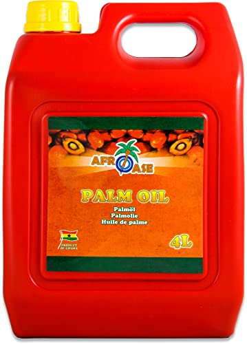 [ 4 Liter ] AFROASE Palmöl Palm Öl / Palm Oil von Afroase