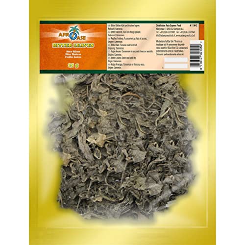 AFROASE - Bittere Blätter - (1 X 25 GR) AFROASE - Bittere Blätter - (1 X 25 GR) von Afroase