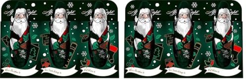 After Eight After Eight NESTLÉ AFTER EIGHT Mini-Weihnachtsmänner aus Pfefferminz-Schokolade, kleine Schokonikoläuse mit Zartbitter-Schokolade, 2er Pack (1 x 60g) von After Eight