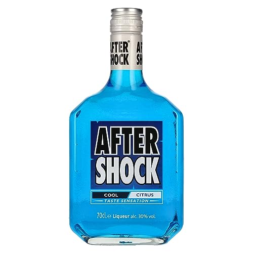 After Shock | Cool & Citrus Blue Likör | 30 % vol | 700 ml Einzelflasche von After Shock