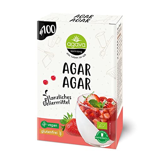 AGAVA Bio Agar Agar, 100g (10er Pack) von Agava