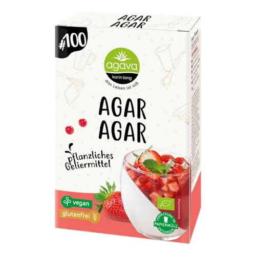 AGAVA Bio Agar Agar, 100g (1er Pack) von Agava