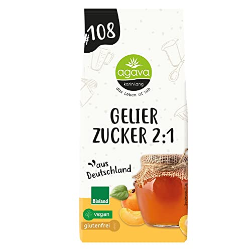 AGAVA Bio Gelierzucker 2:1, 500g AGAVA Bio Gelierzucker 2:1, 500g von Agava