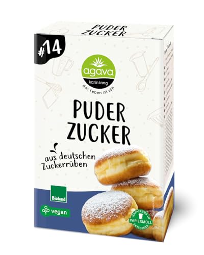 AGAVA Bio Puderzucker, 250g (10er Pack) von Agava