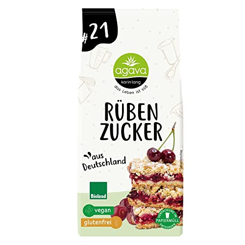 AGAVA Bio Rübenzucker, 500g (3er Pack) von Agava