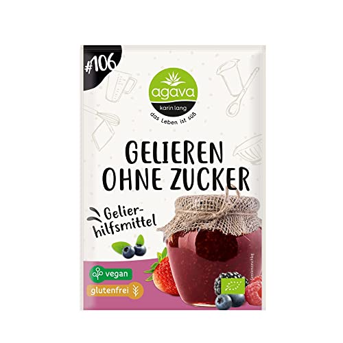 AGAVA Gelieren ohne Zucker, bio, 22g (12er Pack) von Agava