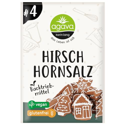 AGAVA Hirschhornsalz, 20g (3er Pack) von Agava