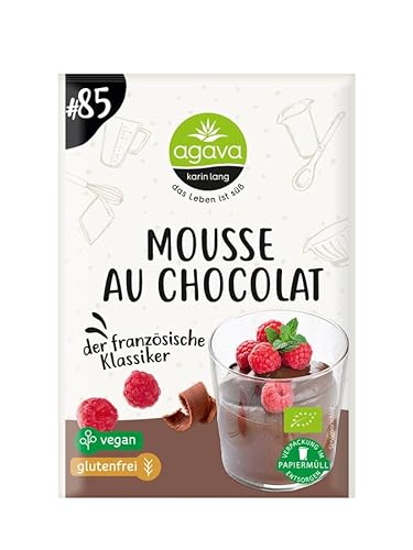 AGAVA Mousse au Chocolat, bio, 48g (1er Pack) von Agava