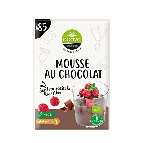 AGAVA Mousse au Chocolat, bio, 48g (3er Pack) von Agava