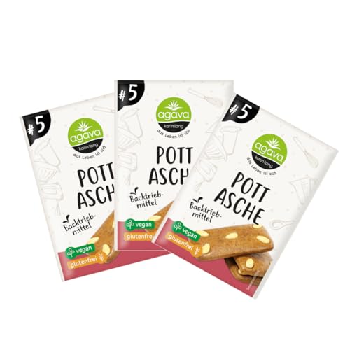 AGAVA Pottasche, 20g (3er Pack) von Agava