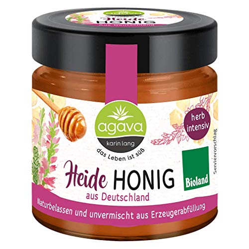 Agava Bio Heidehonig 1er Pack (1 x 250g), Honig von Agava