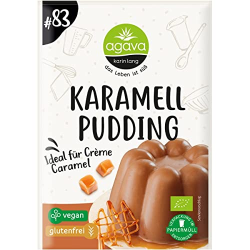 Agava Karamell-Puddingpulver (43 g) - Bio von Agava