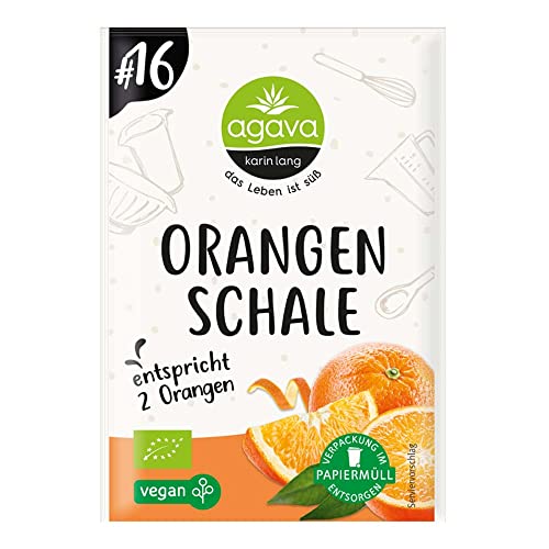 Agava Orangenschale, gerieben, 10g von Agava