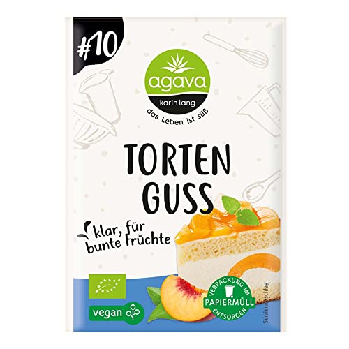 Agava Tortenguss, klar, 18g von Agava