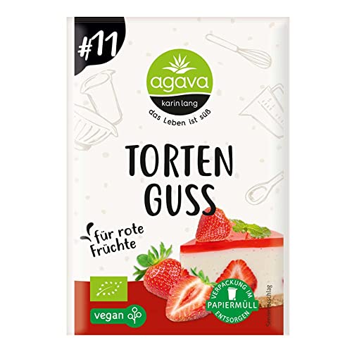 Agava Tortenguss, rot, 21g Agava Tortenguss, rot, 21g von Agava