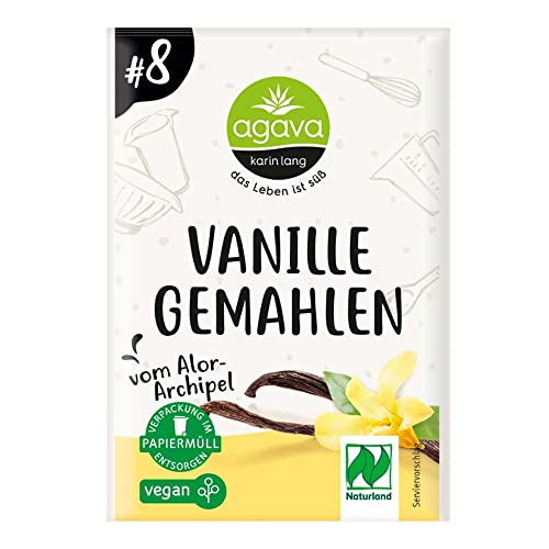 Agava Vanille, gemahlen, 5g von Agava