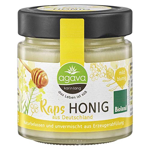 agava Bio milder blumiger Honig 250 g Glas - Honig aus Raps agava Bio milder blumiger Honig 250 g Glas - Honig aus Raps von Agava