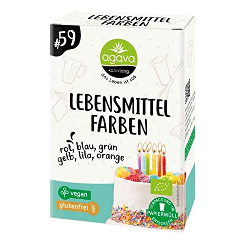 agava Lebensmittelfarben 6 x 8 g agava Lebensmittelfarben 6 x 8 g von Agava