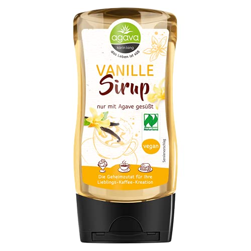 agava Vanille Sirup 350 g Squeeze Flasche agava Vanille Sirup 350 g Squeeze Flasche von Agava