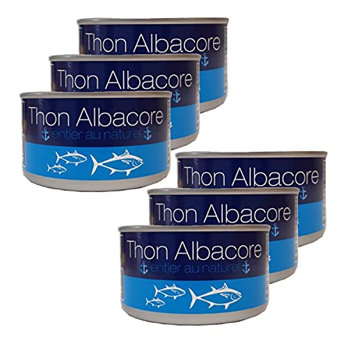 6 x Thunfisch, natürlich, Albacore – Box 185 g von Agidra