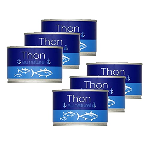 Set mit 6 x Thunfisch, natürlich, 400 g von Agidra