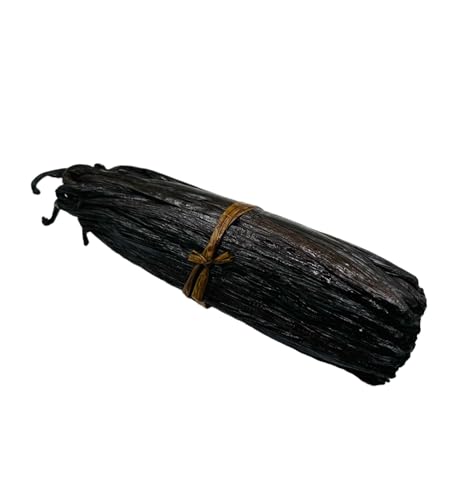 Bourbon Madagaskar Vanille Ganze Bohne 15 cm | 10g - 460g Klasse A' (10 gramm (5 beans)) von AgoraMarket